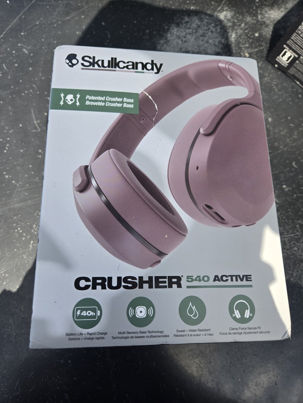 Skullcandy Crusher 540 Active Wireless Headphones - MAUVE PINK